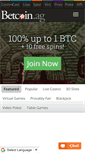 Mobile Screenshot of betcoin.ag